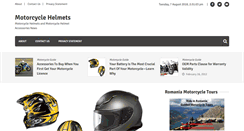Desktop Screenshot of motorcyclehelm.com