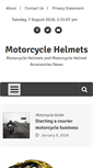 Mobile Screenshot of motorcyclehelm.com